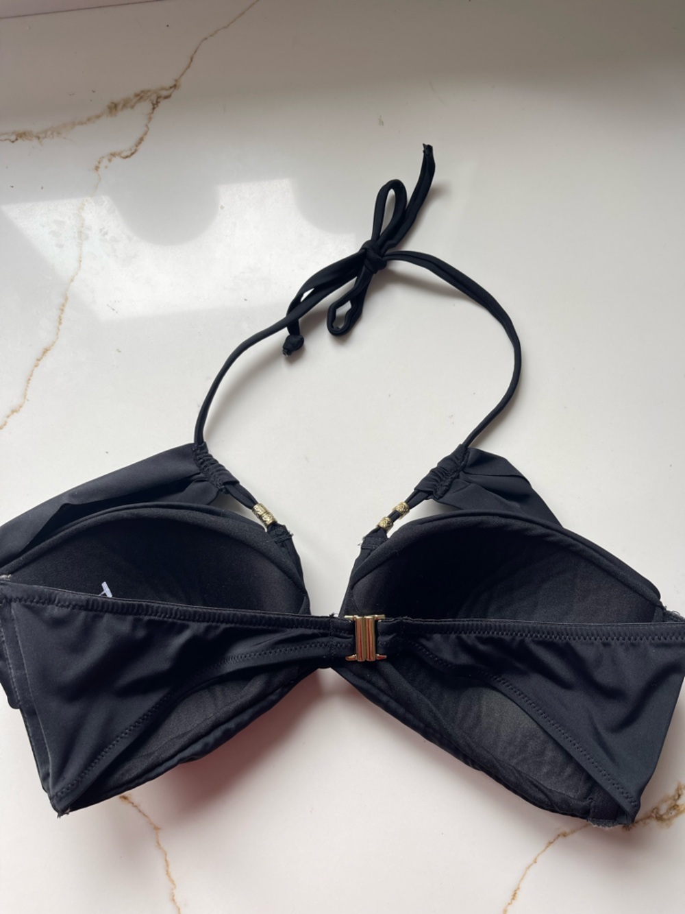 La Vie en Rose Aqua bikini top medium - Picture 2 of 3